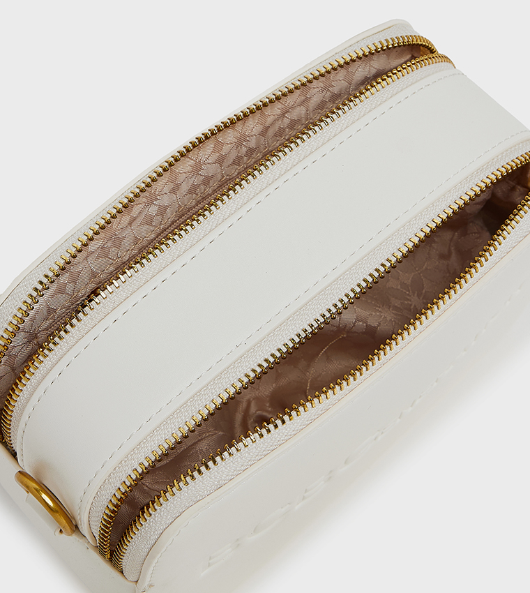 Logo Debossed Crossbody Bag