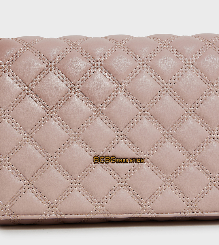 Quilted Flap Shoulder Bag