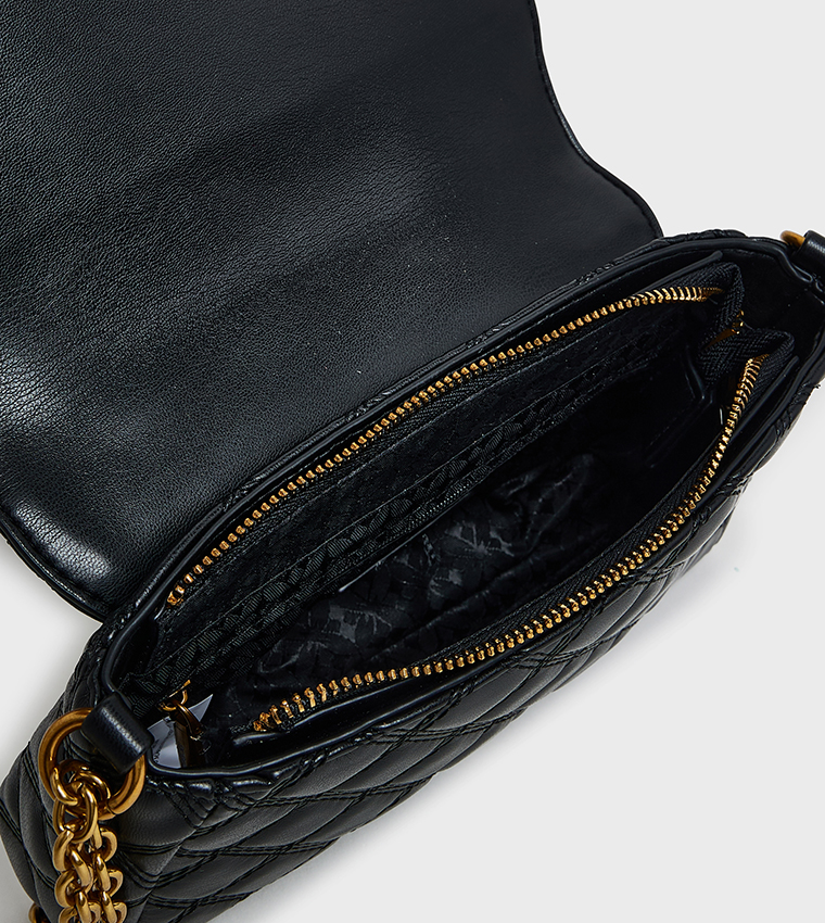 Quilted Flap Shoulder Bag