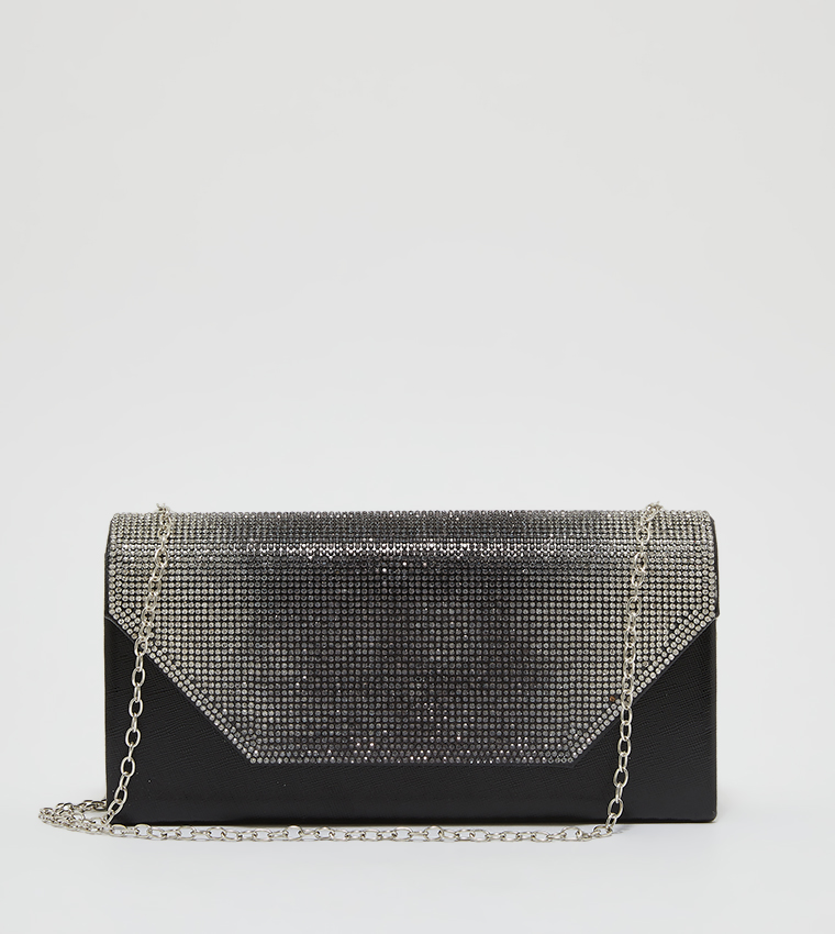 Embellished Sling Clutch