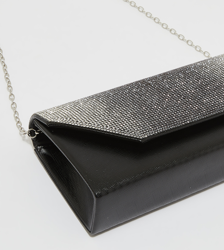 Embellished Sling Clutch