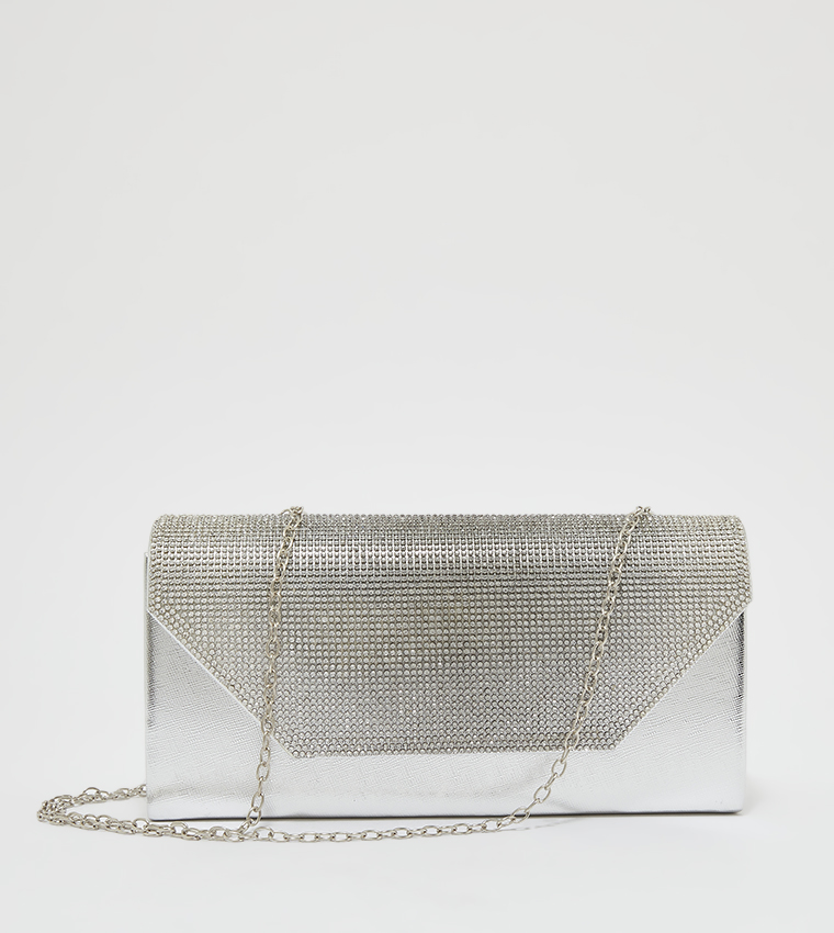 Embellished Sling Clutch