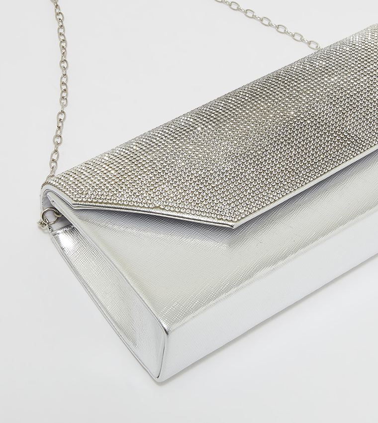 Embellished Sling Clutch