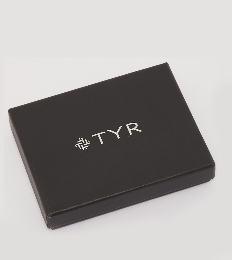 Textured Genuine Leather Card Holder