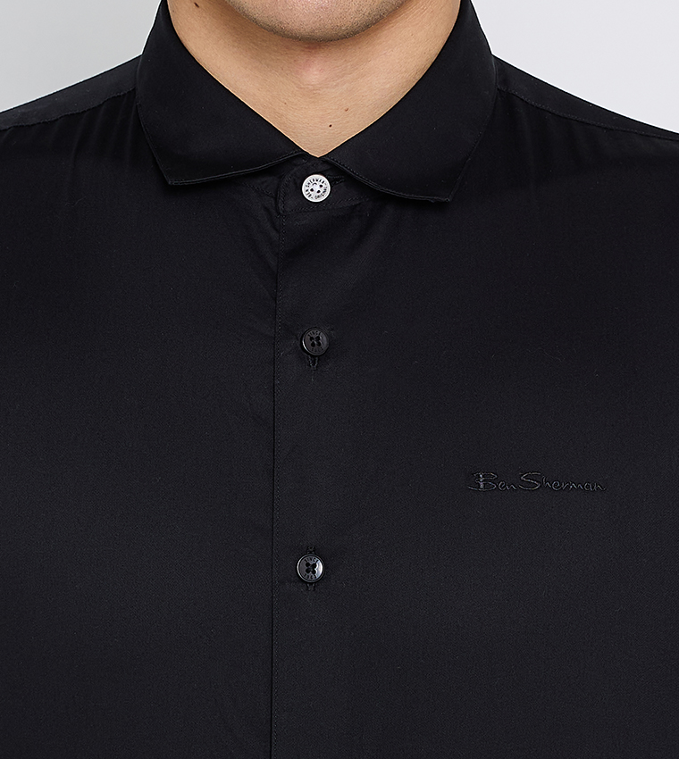 Solid Long Sleeves Shirt