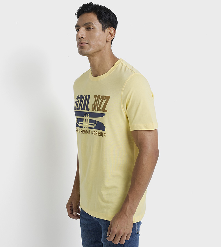 Printed Crew Neck T-Shirt