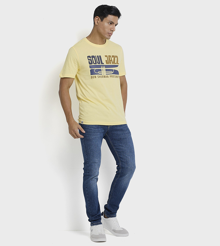 Printed Crew Neck T-Shirt