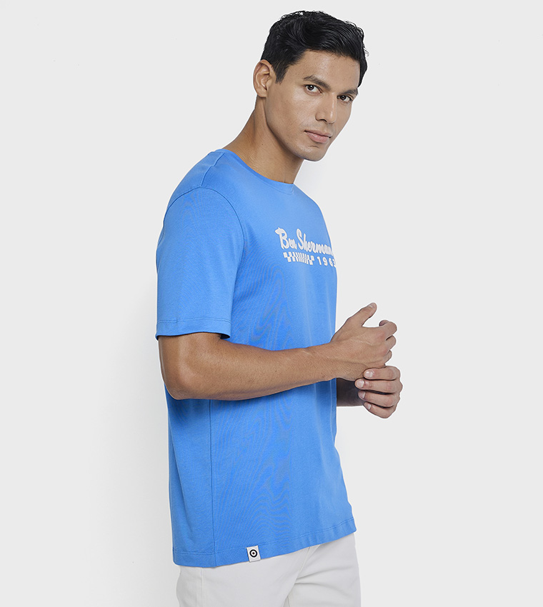 Logo Printed Crew Neck T-Shirt