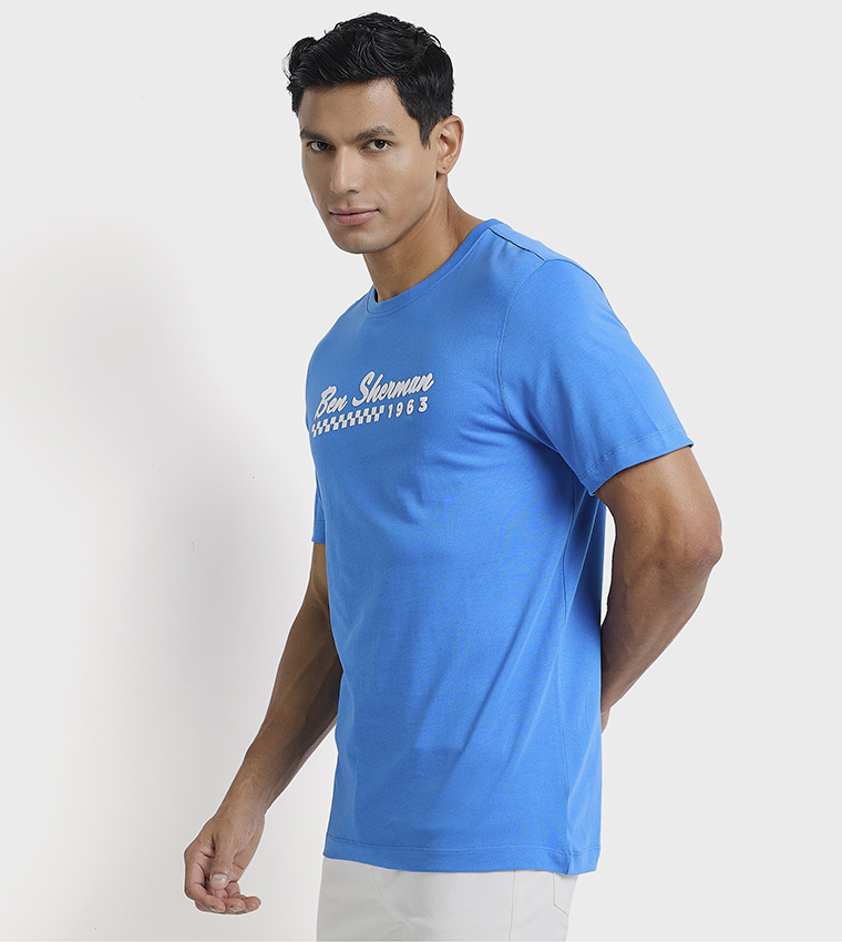 Logo Printed Crew Neck T-Shirt