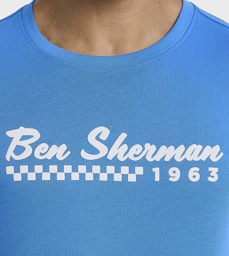 Logo Printed Crew Neck T-Shirt