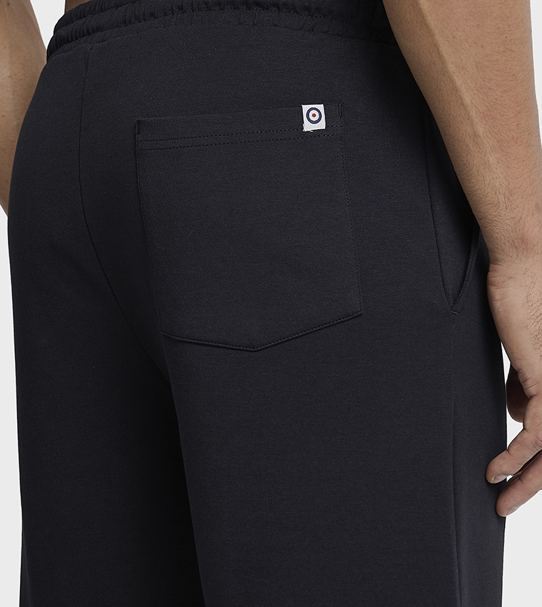 Knitted Elastic Waist Shorts