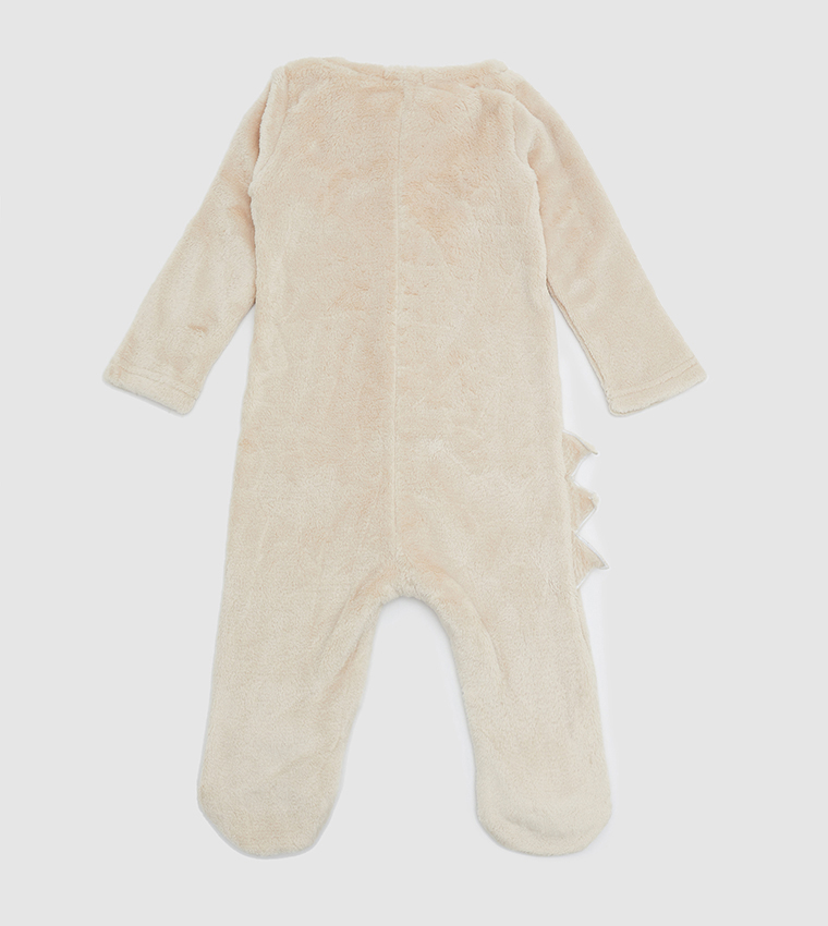 Baby Boys Textured Sleepsuit