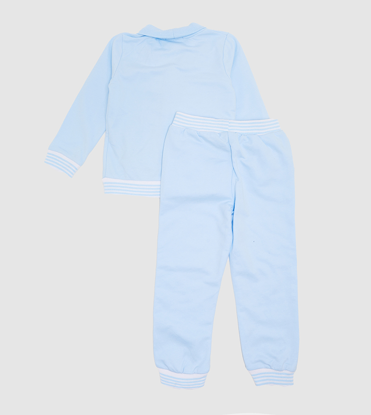 2 Piece Front Open Terry Jog Set