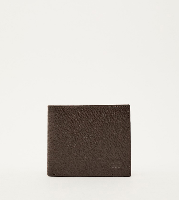 Textured Bi-Fold Wallet