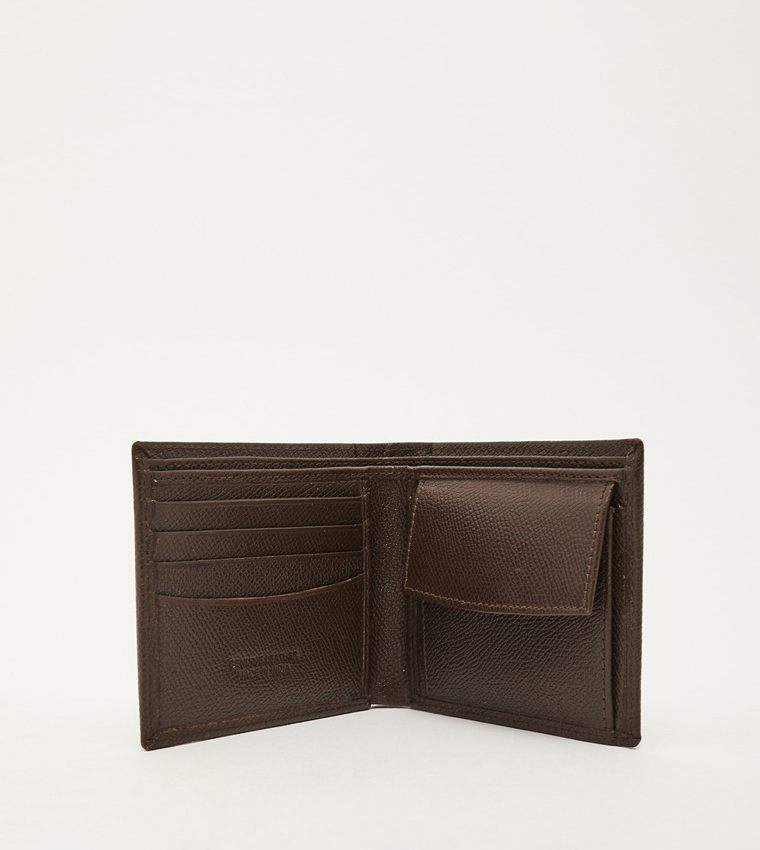Textured Bi-Fold Wallet
