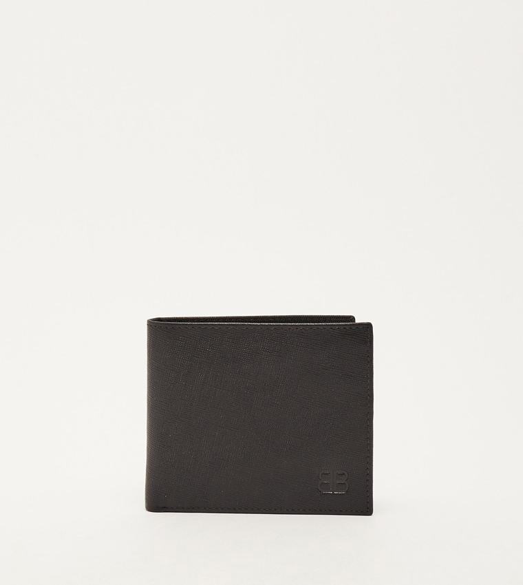 Textured Bi-Fold Wallet