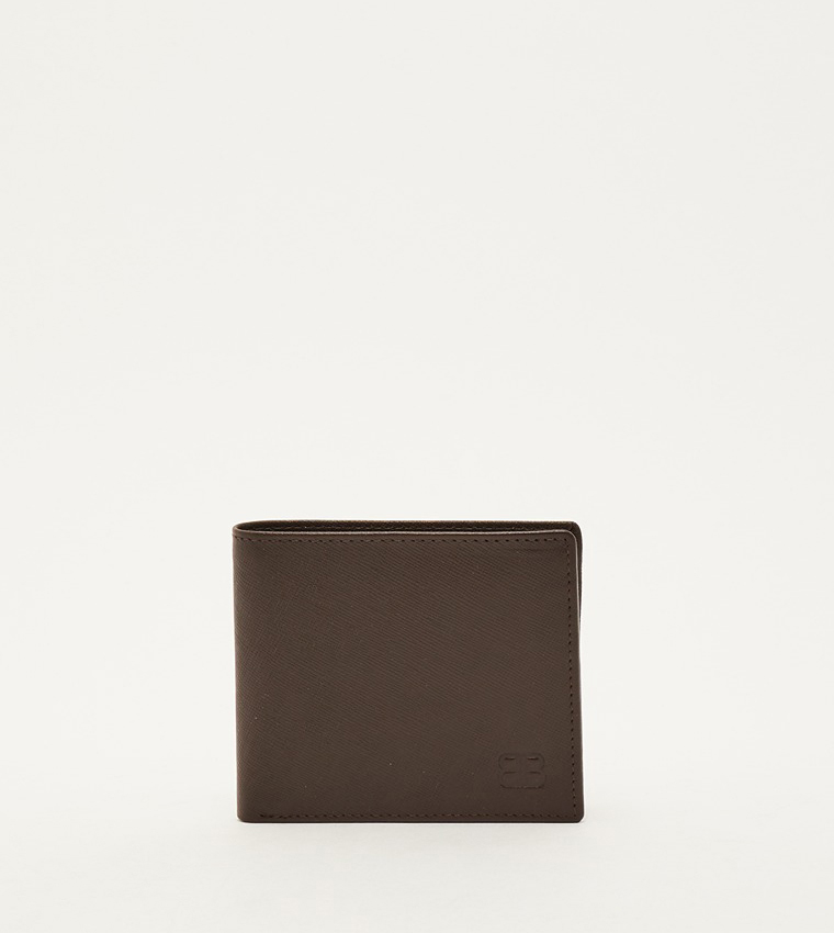 Textured Bi-Fold Wallet