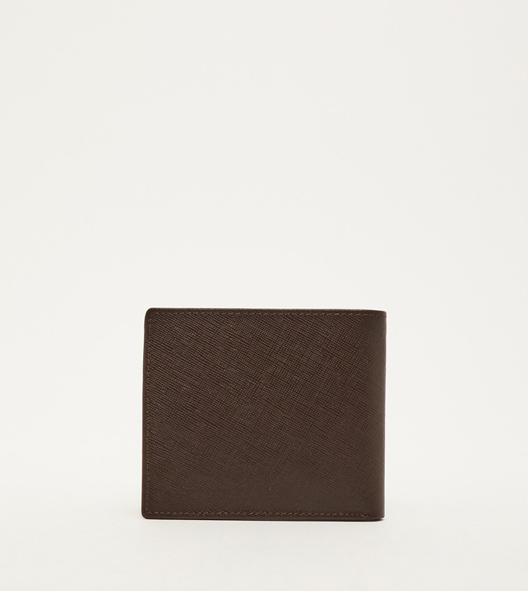 Textured Bi-Fold Wallet