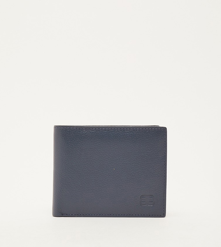 Textured Bi-Fold Wallet