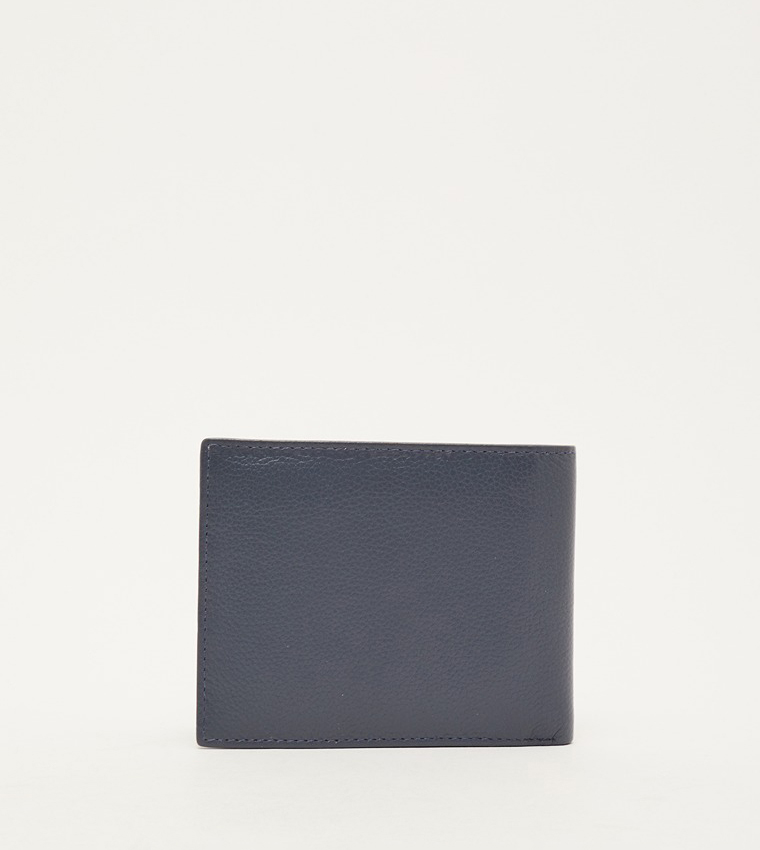 Textured Bi-Fold Wallet