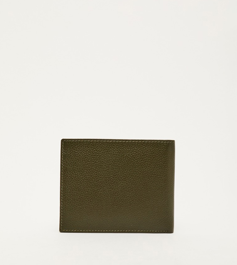 Textured Bi-Fold Wallet