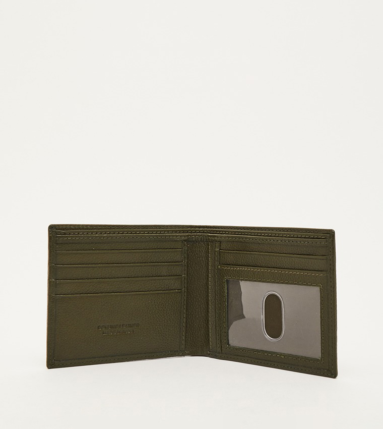 Textured Bi-Fold Wallet