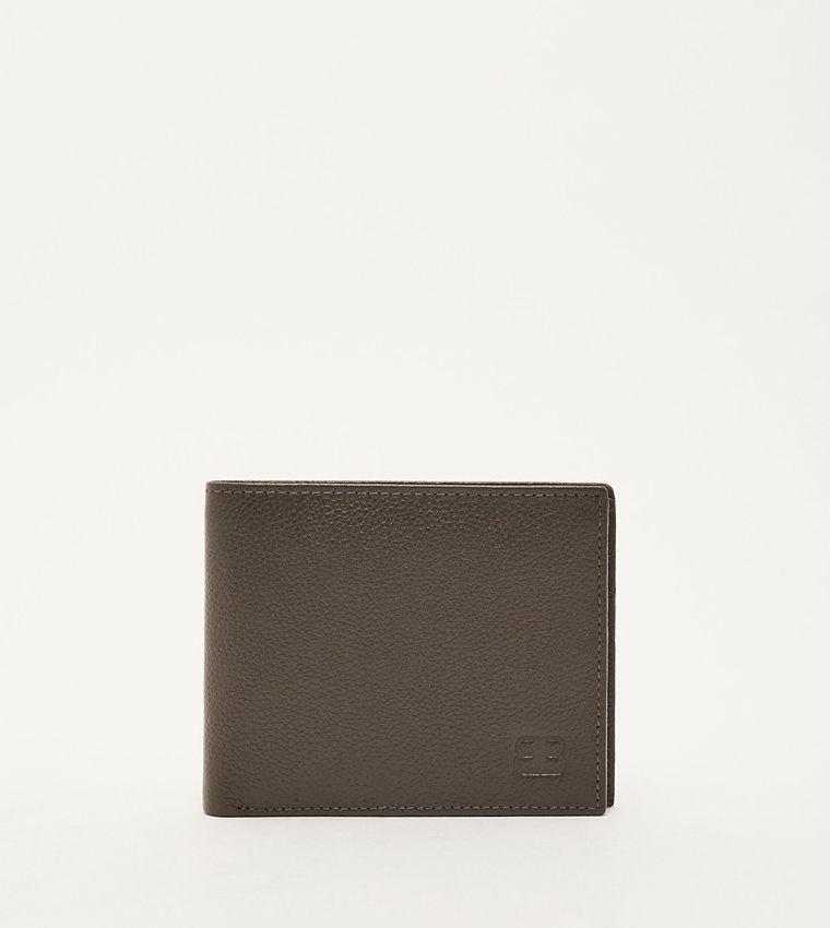 Textured Bi-Fold Wallet