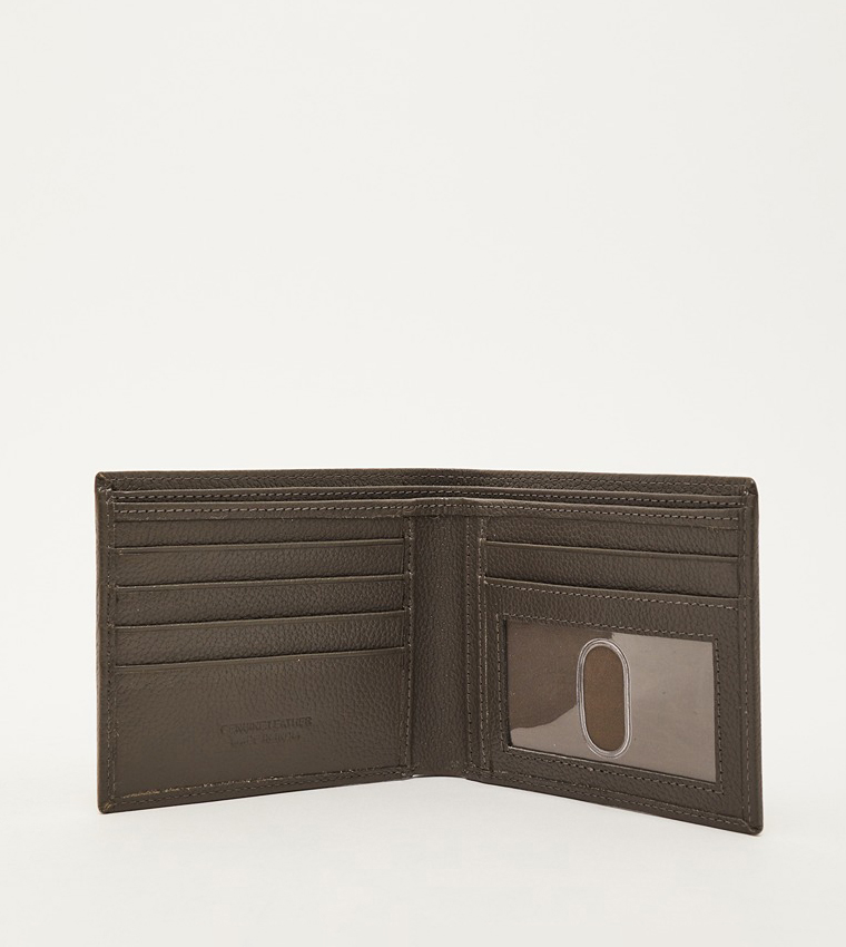 Textured Bi-Fold Wallet