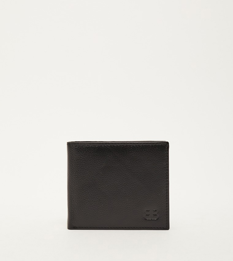 Textured Bi-Fold Wallet