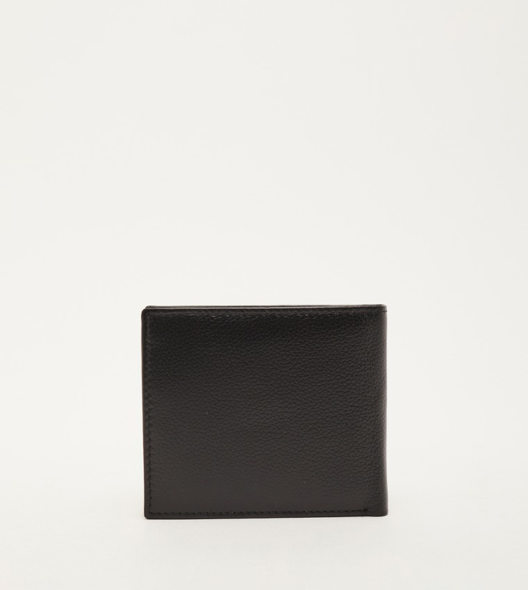 Textured Bi-Fold Wallet