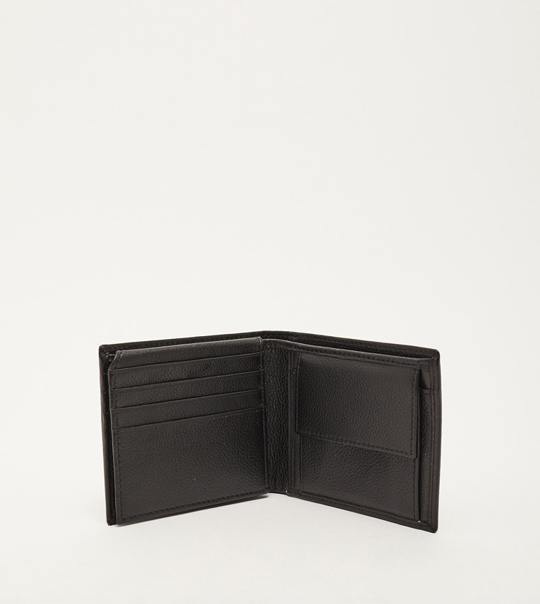 Textured Bi-Fold Wallet
