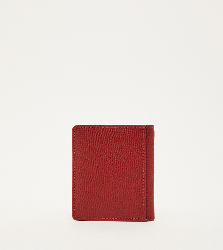 Textured Bi-Fold Wallet
