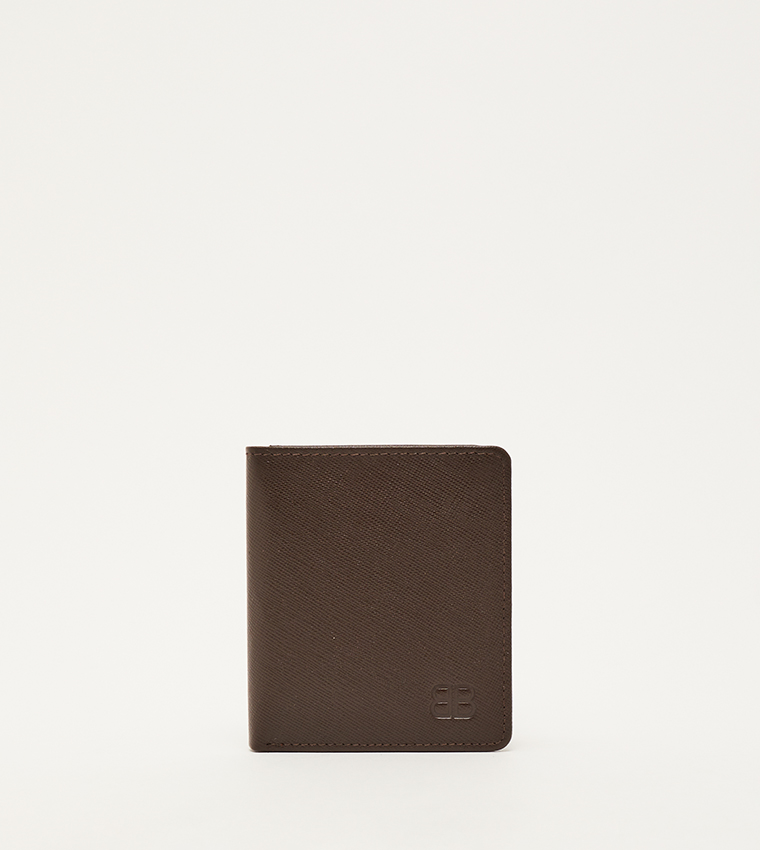 Textured Bi-Fold Wallet