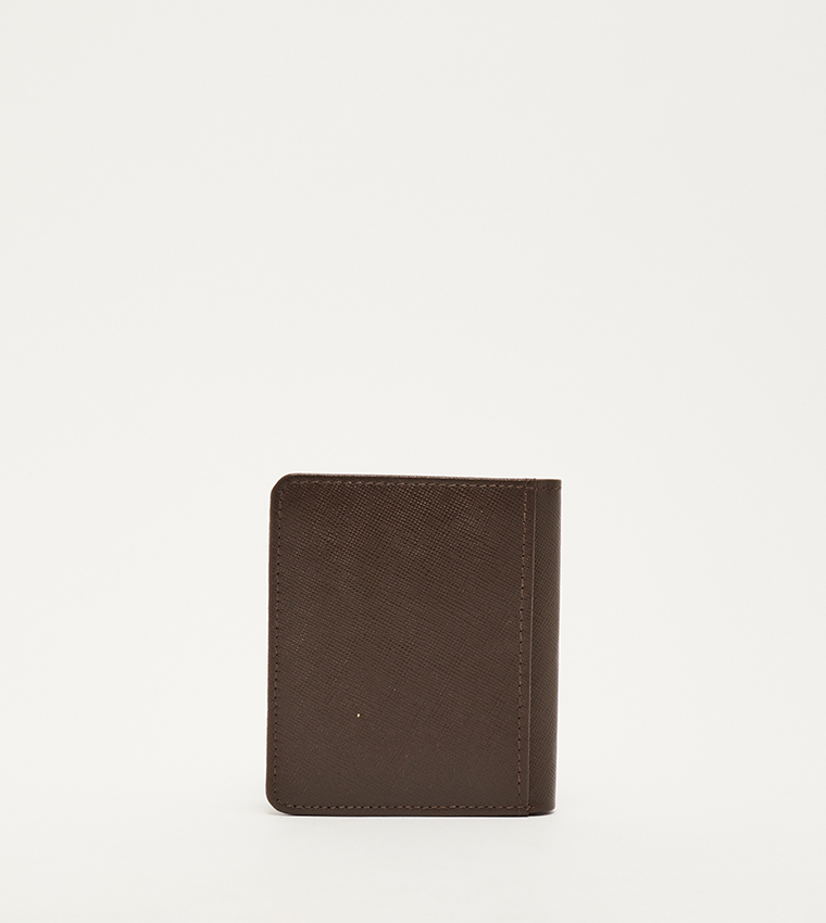 Textured Bi-Fold Wallet