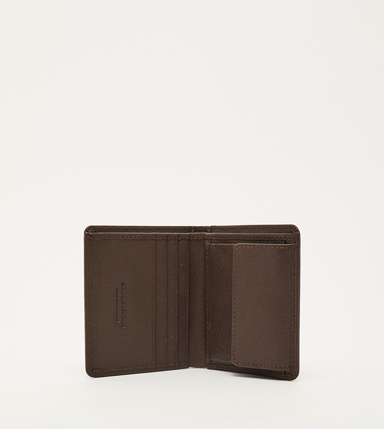 Textured Bi-Fold Wallet