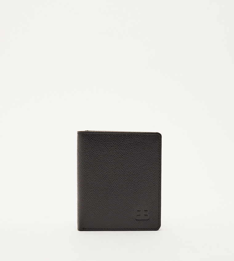 Textured Bi-Fold Wallet