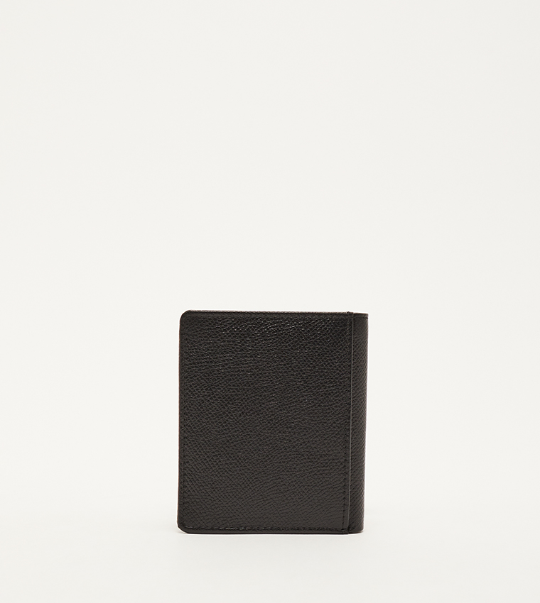 Textured Bi-Fold Wallet