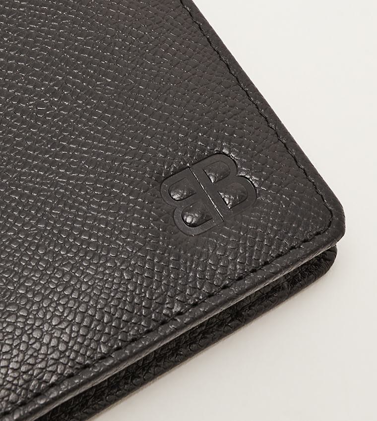 Textured Bi-Fold Wallet