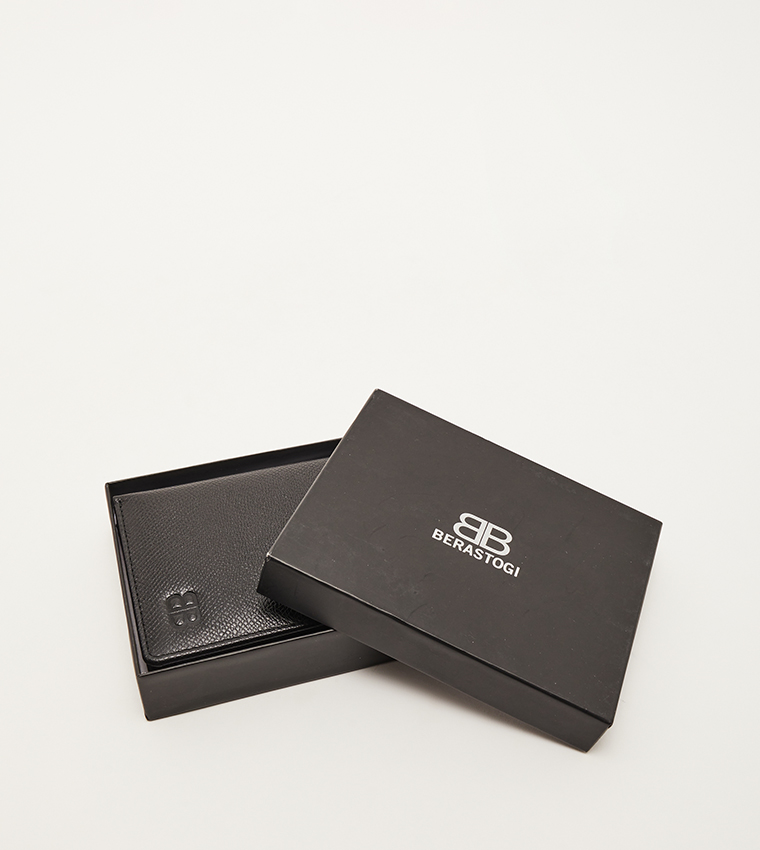 Textured Bi-Fold Wallet