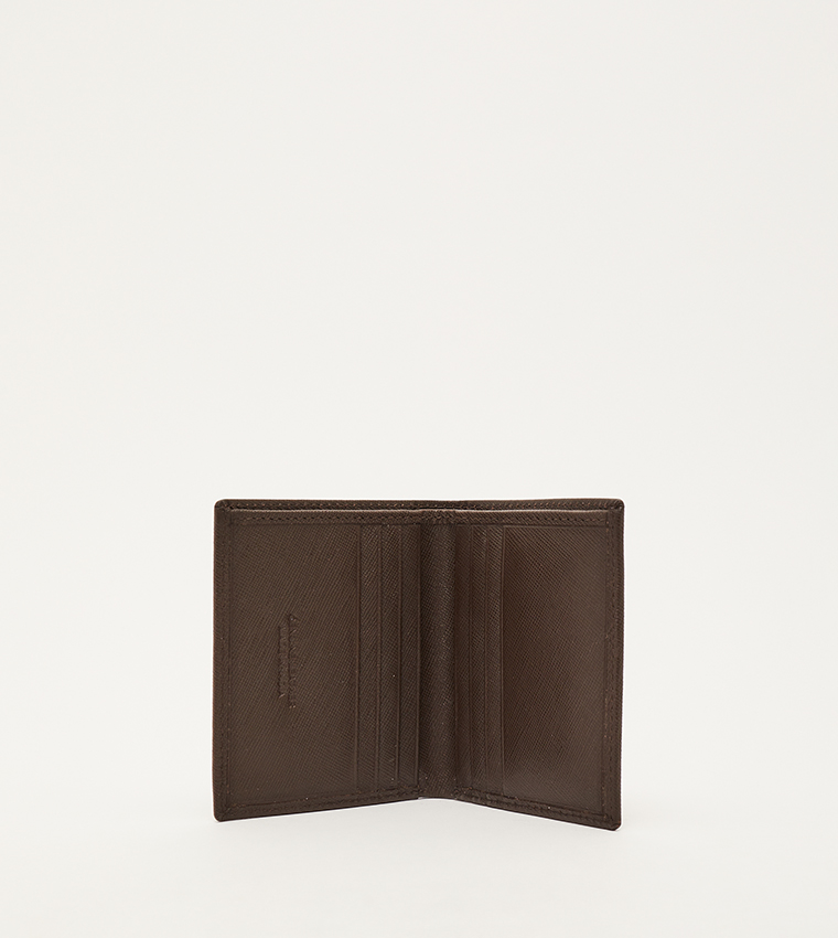 Textured Bi-Fold Wallet