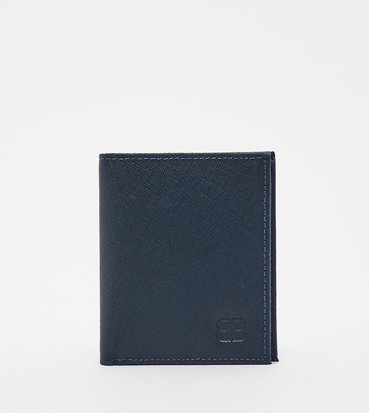 Textured Bi-Fold Wallet