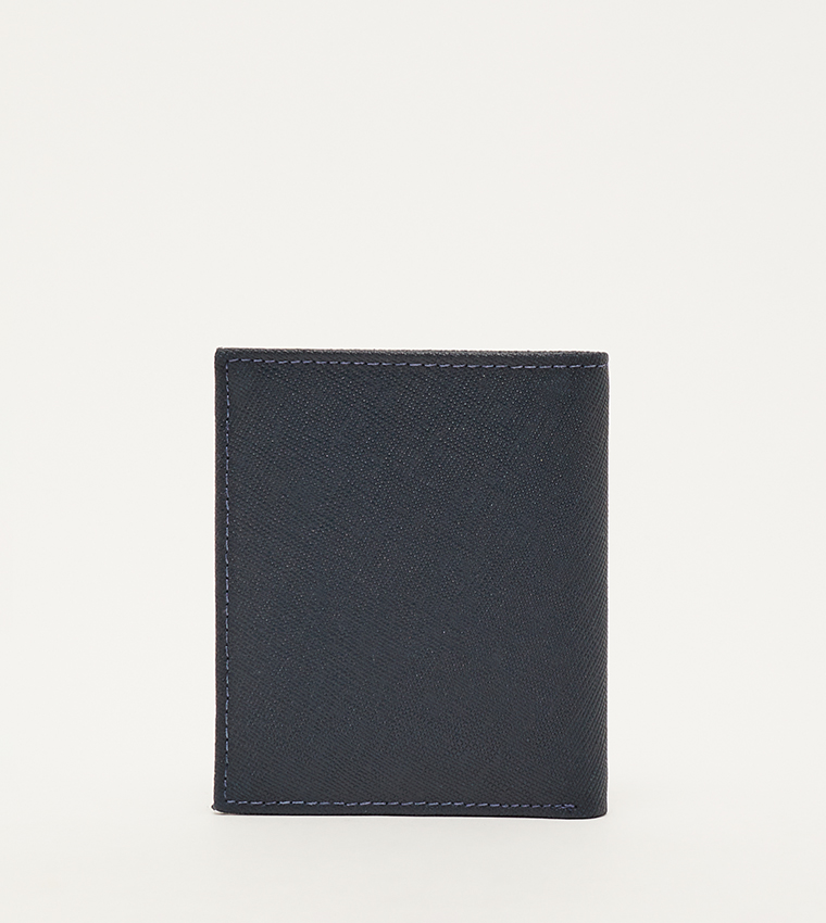 Textured Bi-Fold Wallet