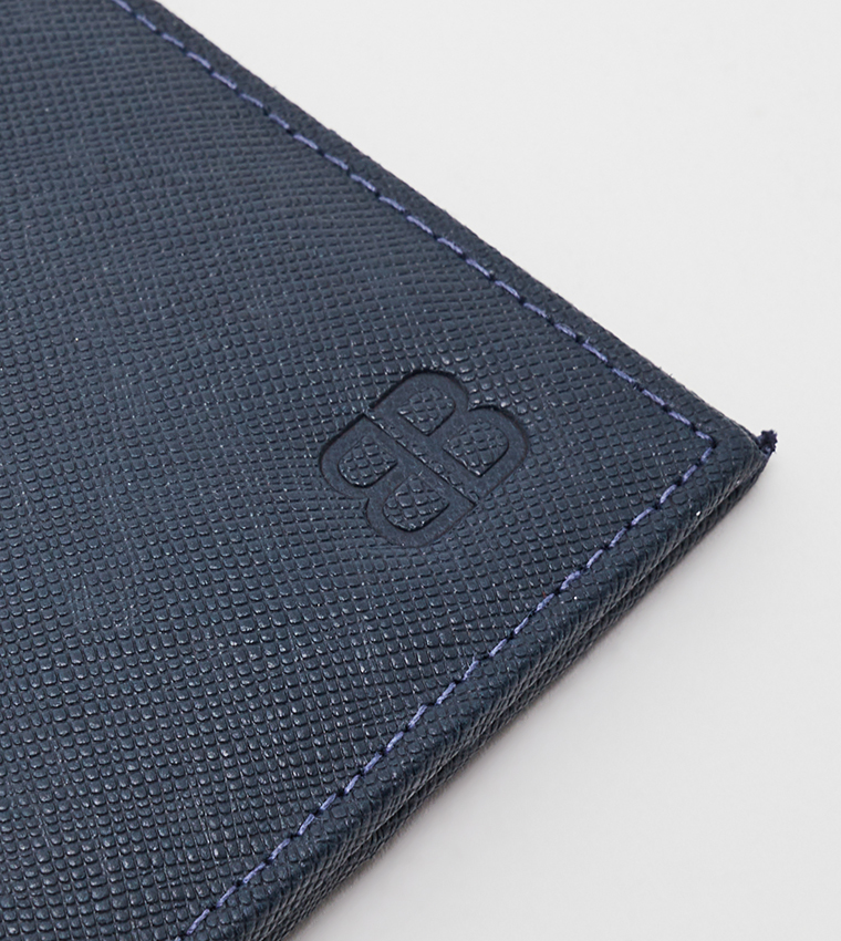 Textured Bi-Fold Wallet