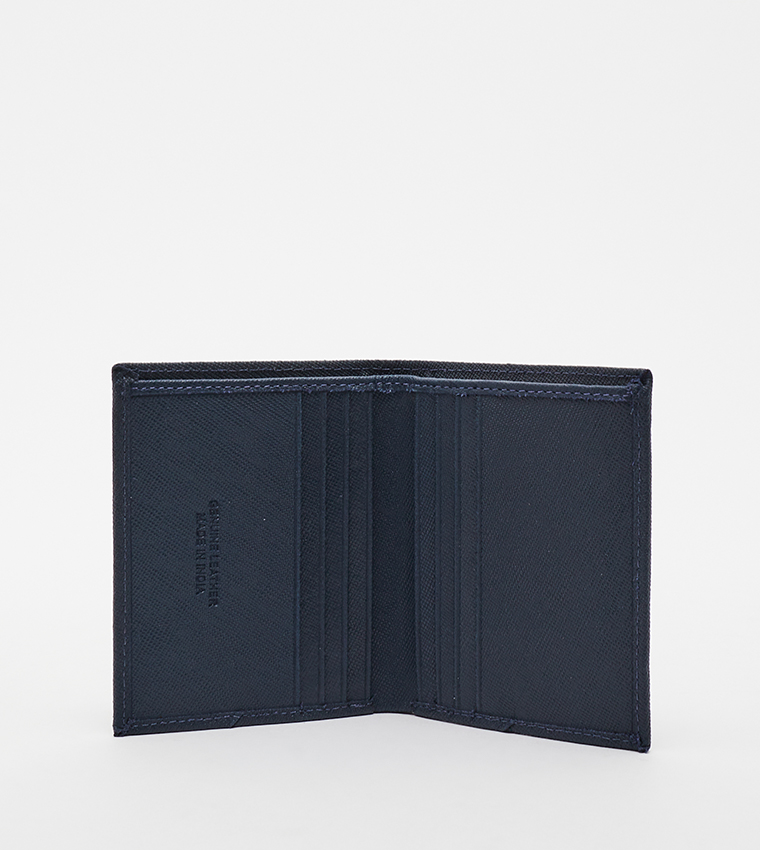 Textured Bi-Fold Wallet