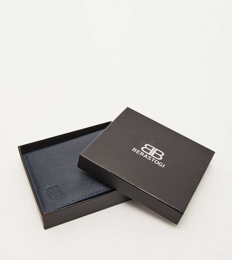 Textured Bi-Fold Wallet