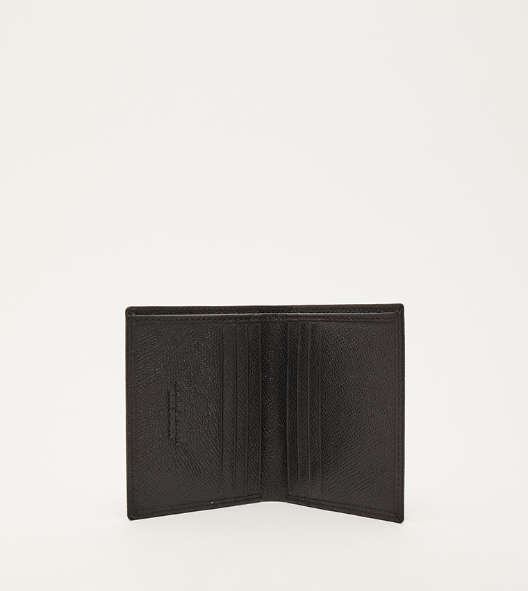 Textured Bi-Fold Wallet