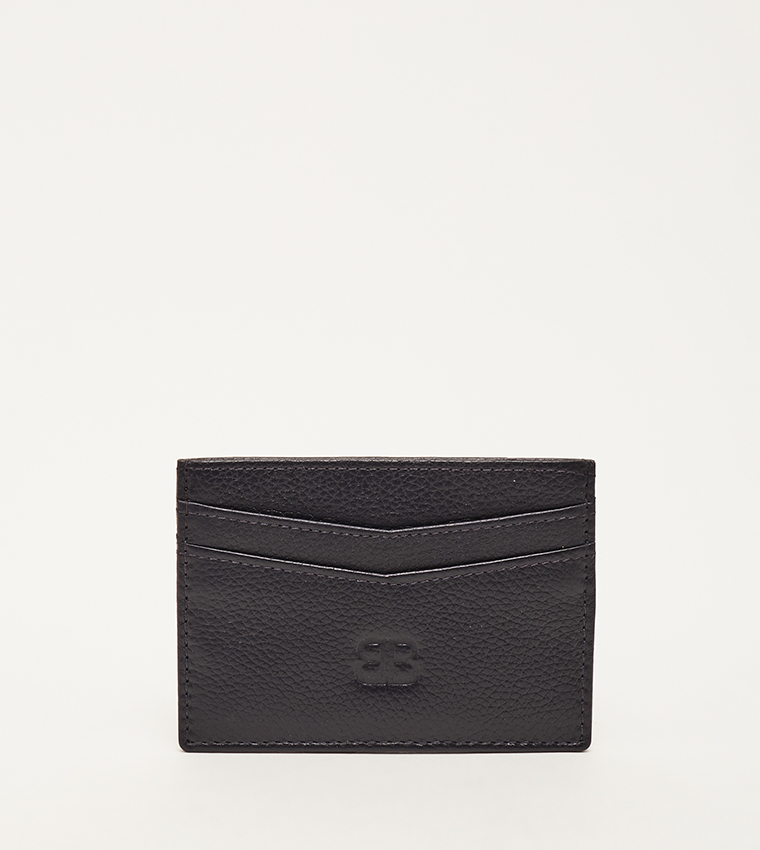 Croc Textured Card Holder