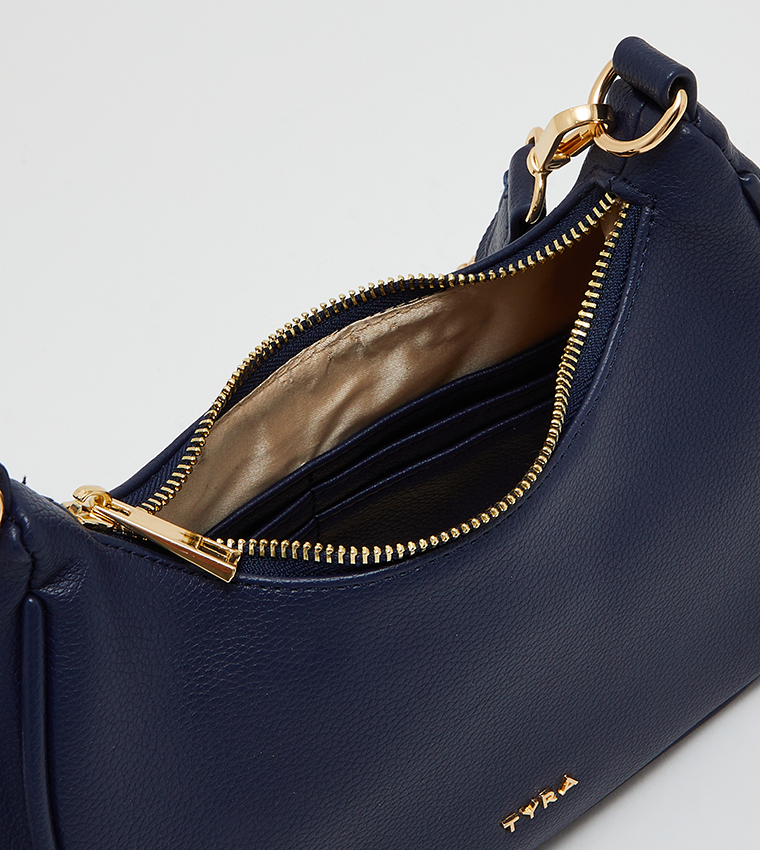 Buy Tyra Textured Crossbody Bag With Coin Purse In Blue 6thStreet UAE