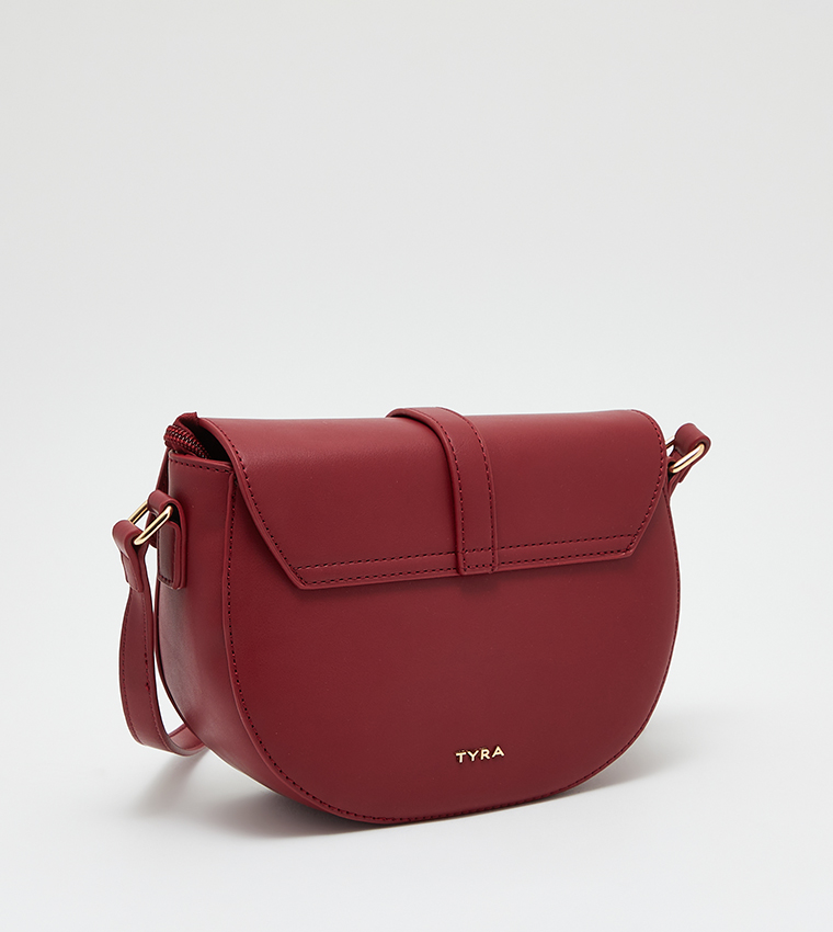 Magnetic Closure Flap Crossbody Bag