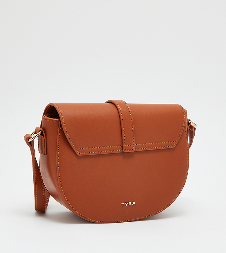 Magnetic Closure Flap Crossbody Bag